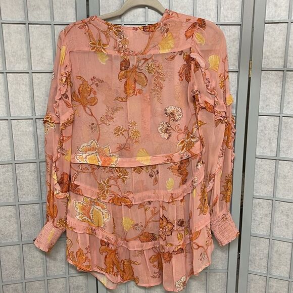 Anthropologie, Sheer Tunic, Size XS, Excellent Condition - Picture 3 of 6